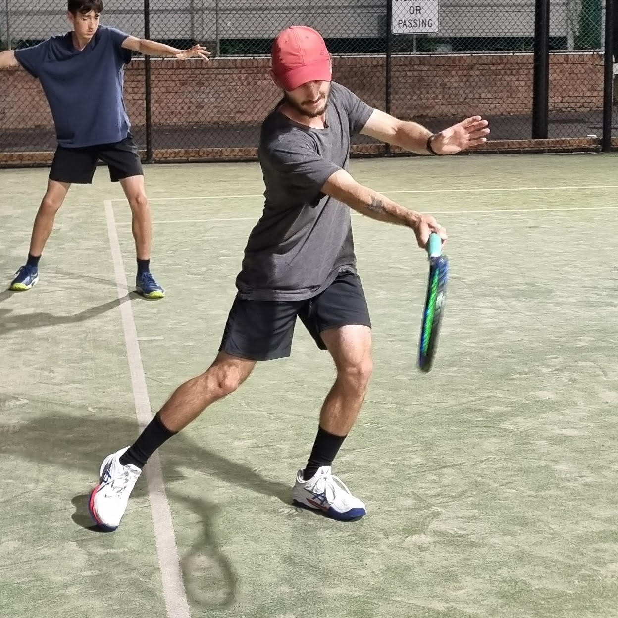 Bastien Durand tennis coach in Coogee